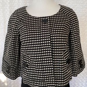 LOFT NWOT cotton blend swing blazer, SZ XS